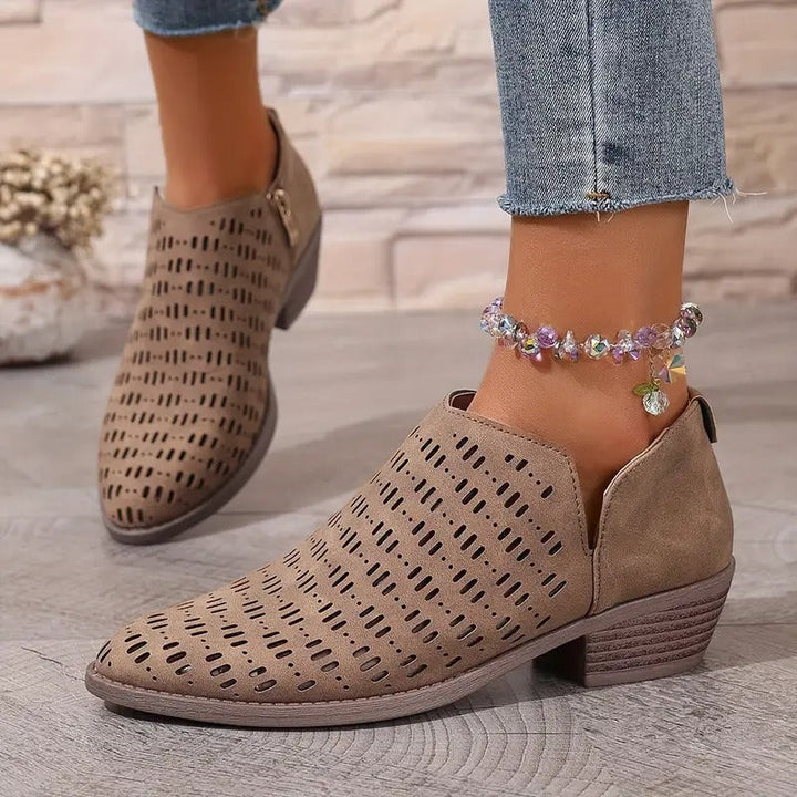 Barbara™ | Orthopaedic Leather Ankle Boots