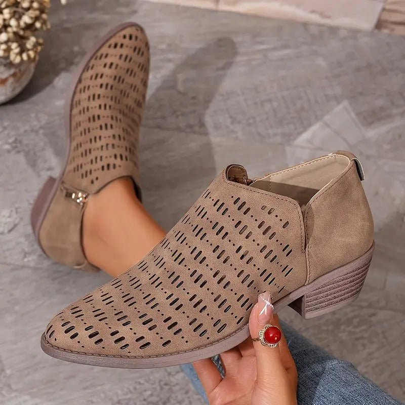 Barbara™ | Orthopaedic Leather Ankle Boots