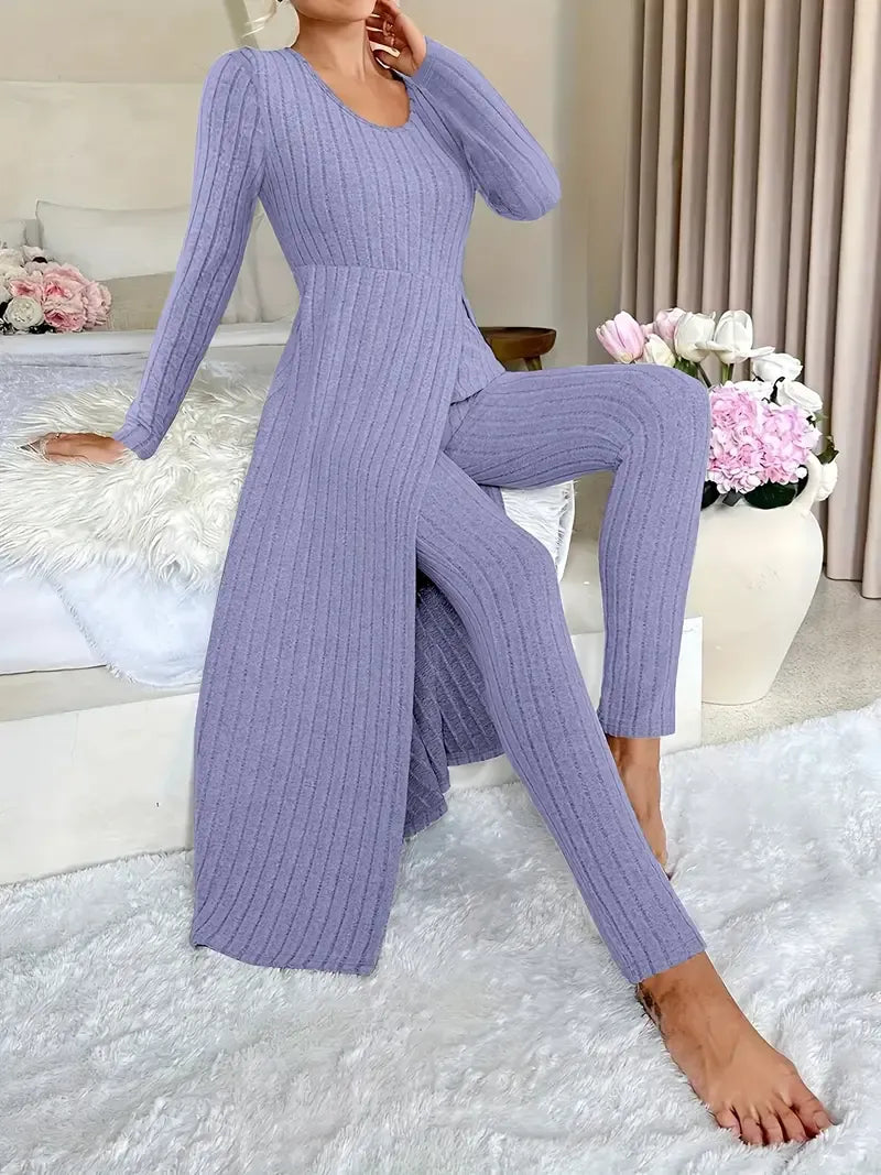 Estefanía™ | Elegant & Comfortable Ribbed Set