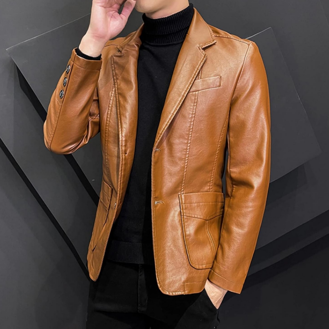 Kelvin™ | Leather Vintage Jacket