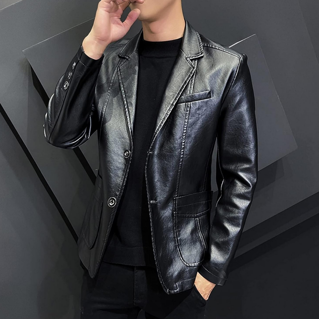 Kelvin™ | Leather Vintage Jacket
