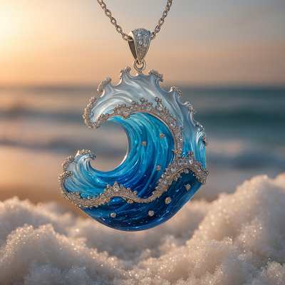 Eilidh Necklace Guardian of the Eternal Wave