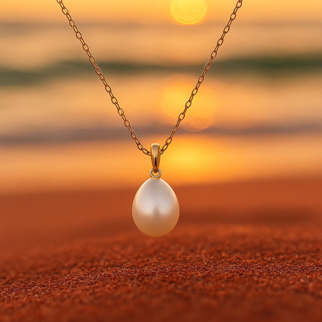 Najma Desert Pearl Necklace