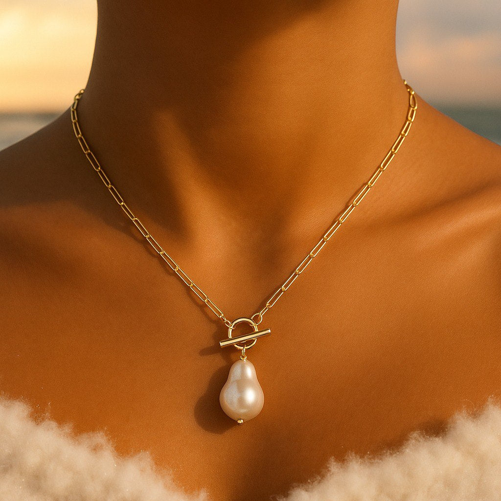 Ahlia Desert Pearl Necklace