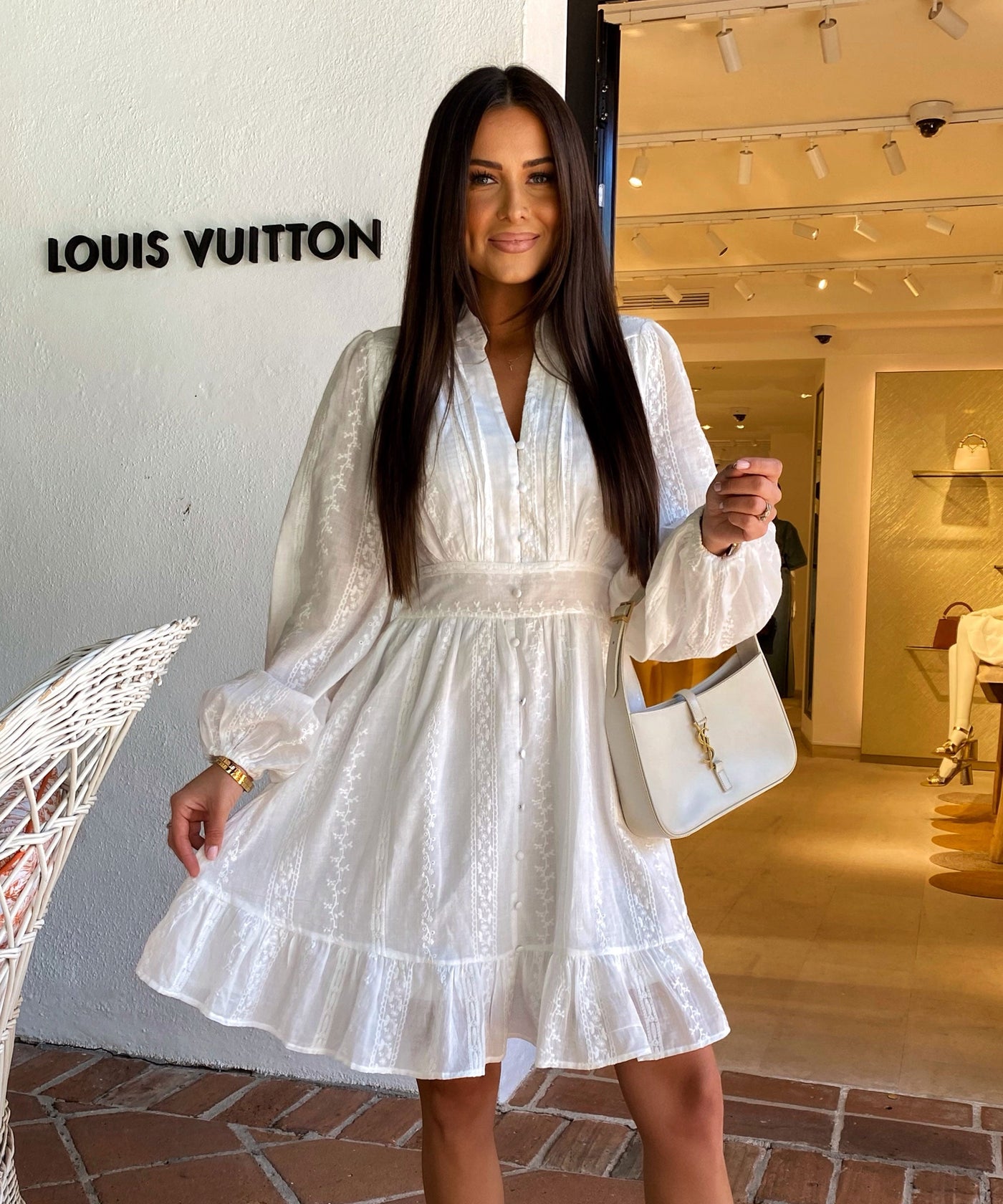 Laurel™ | Elegant White Summer Dress