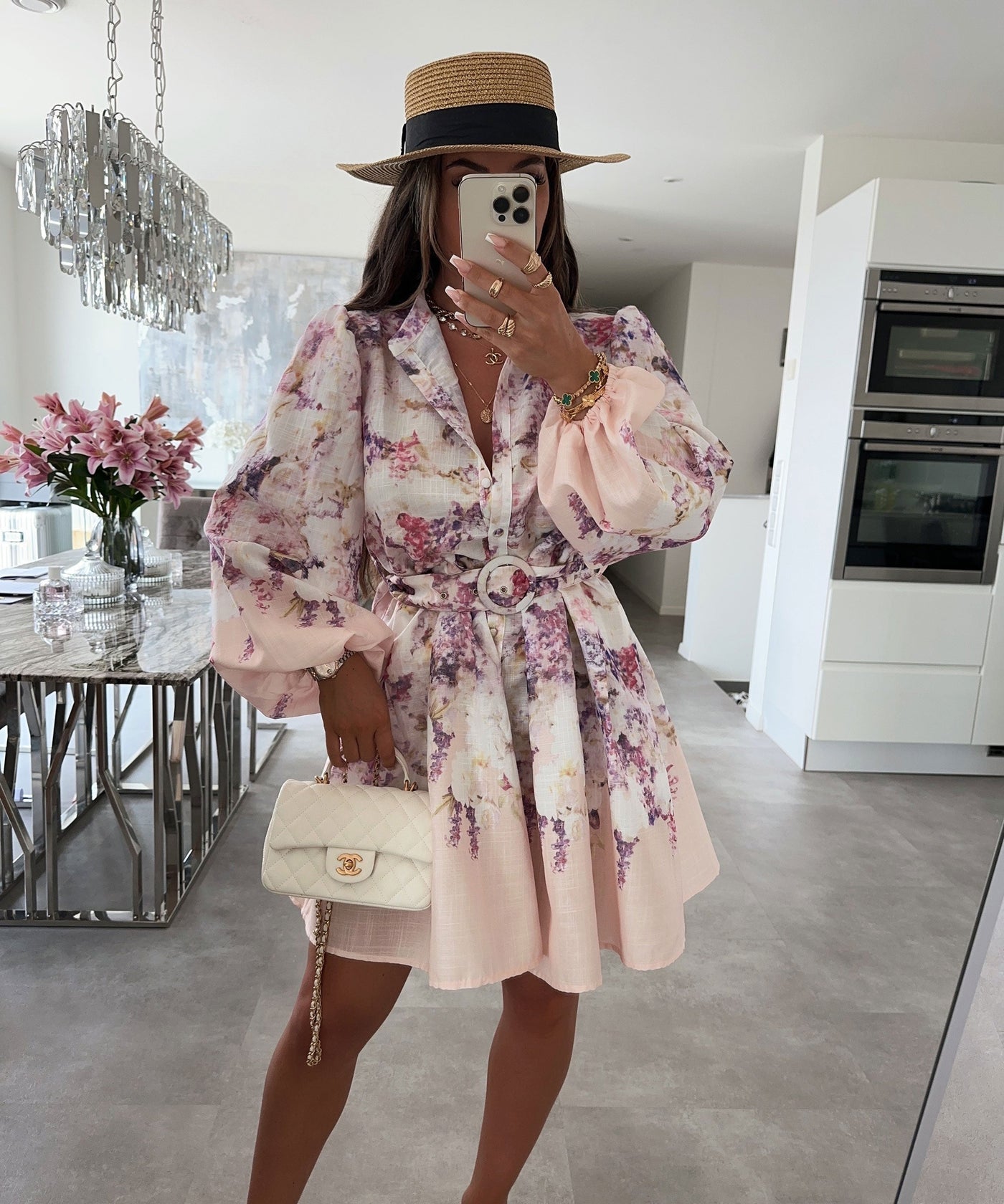 Marly™ | Floral Pink Summer Dress