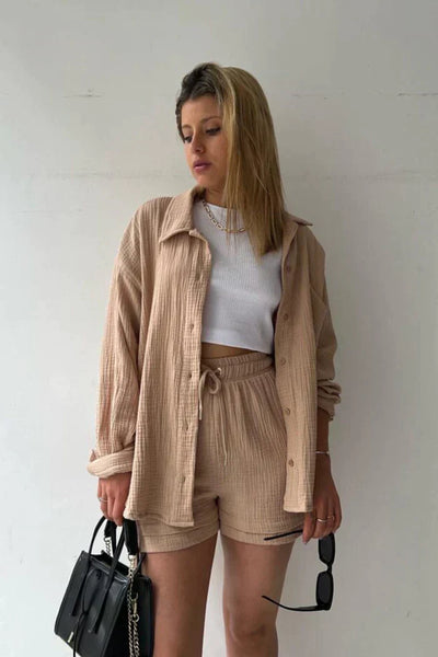 Linn™ | Casual Linen Matching Set