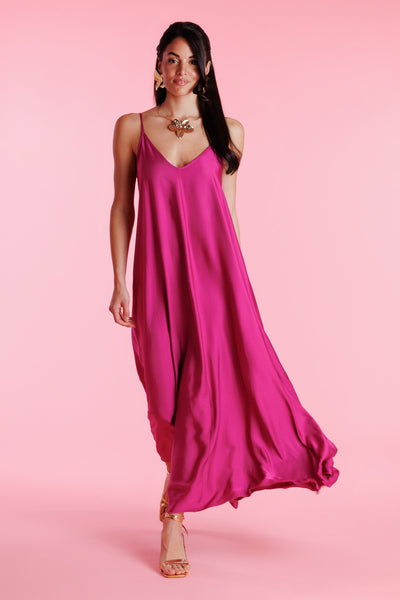 Nadette™ | Elegant Silk Dress