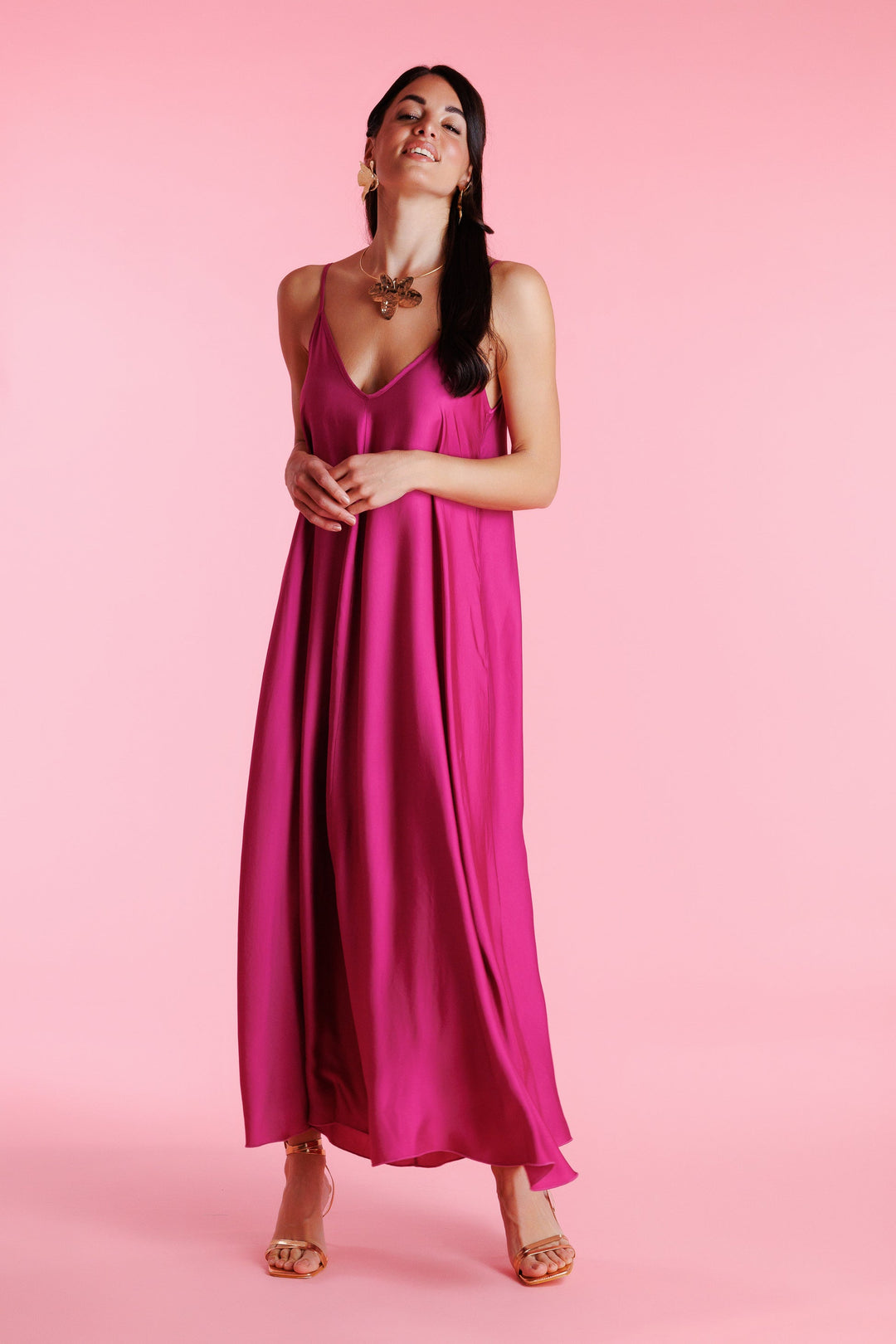 Nadette™ | Elegant Silk Dress