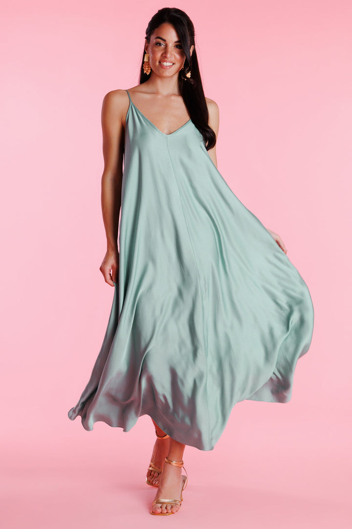 Nadette™ | Elegant Silk Dress