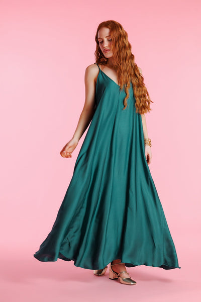 Nadette™ | Elegant Silk Dress