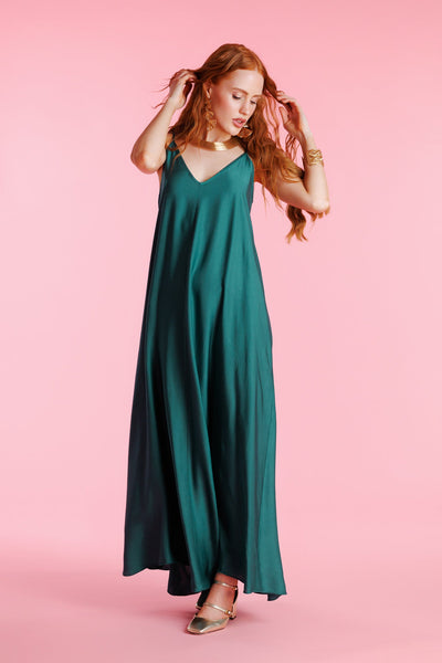 Nadette™ | Elegant Silk Dress