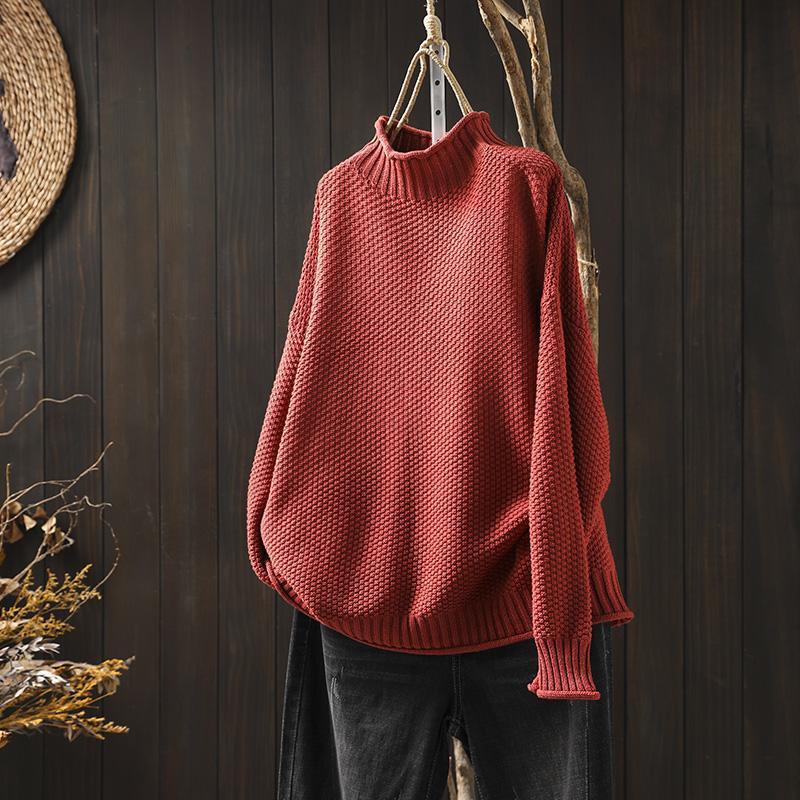 Emma | Waffle-Knitted Sweater