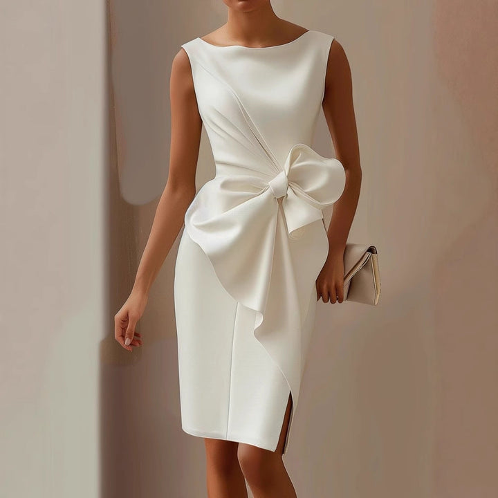 Athena™ | Elegant Bow-Tie Dress
