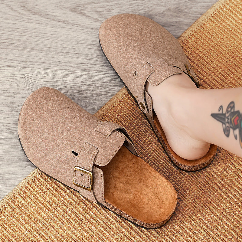 Qomfort™ | Genuine Suede Clogs