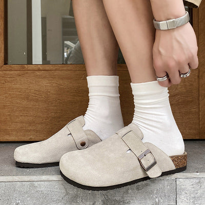 Qomfort™ | Genuine Suede Clogs