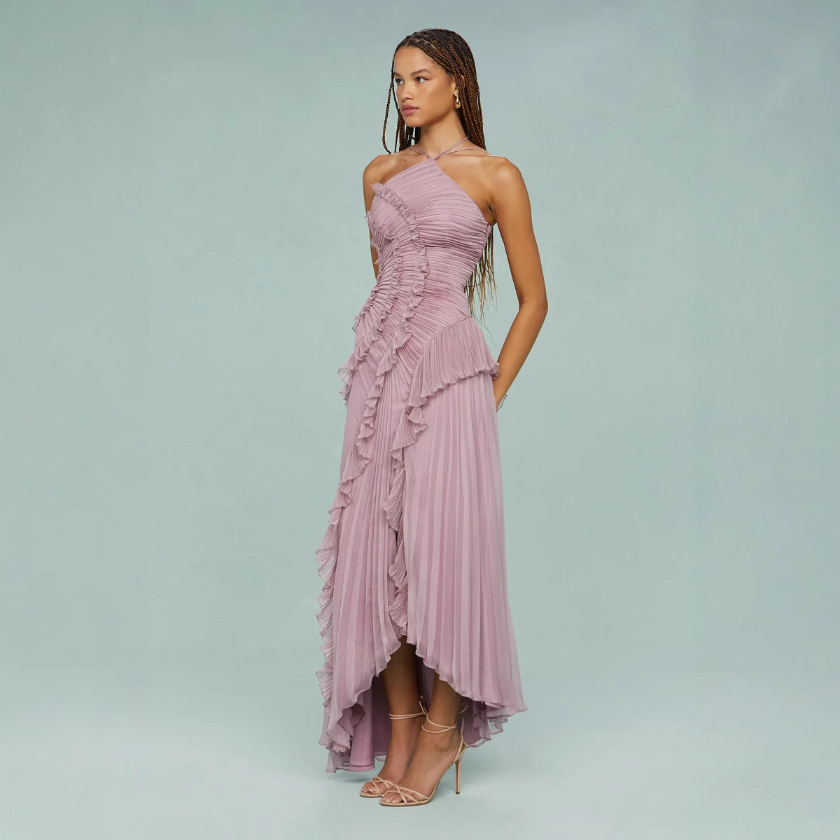 Lila™ | Elegant Lilac Dress