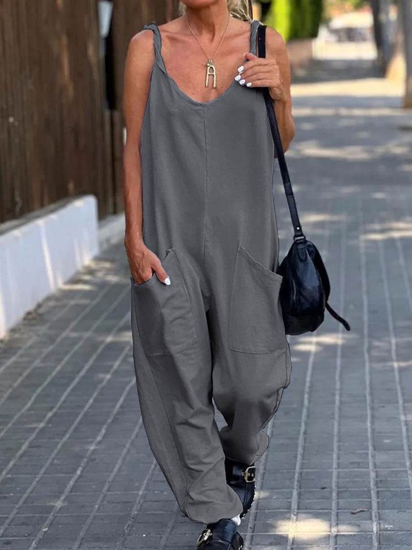 Loser Overall with Large Pockets
