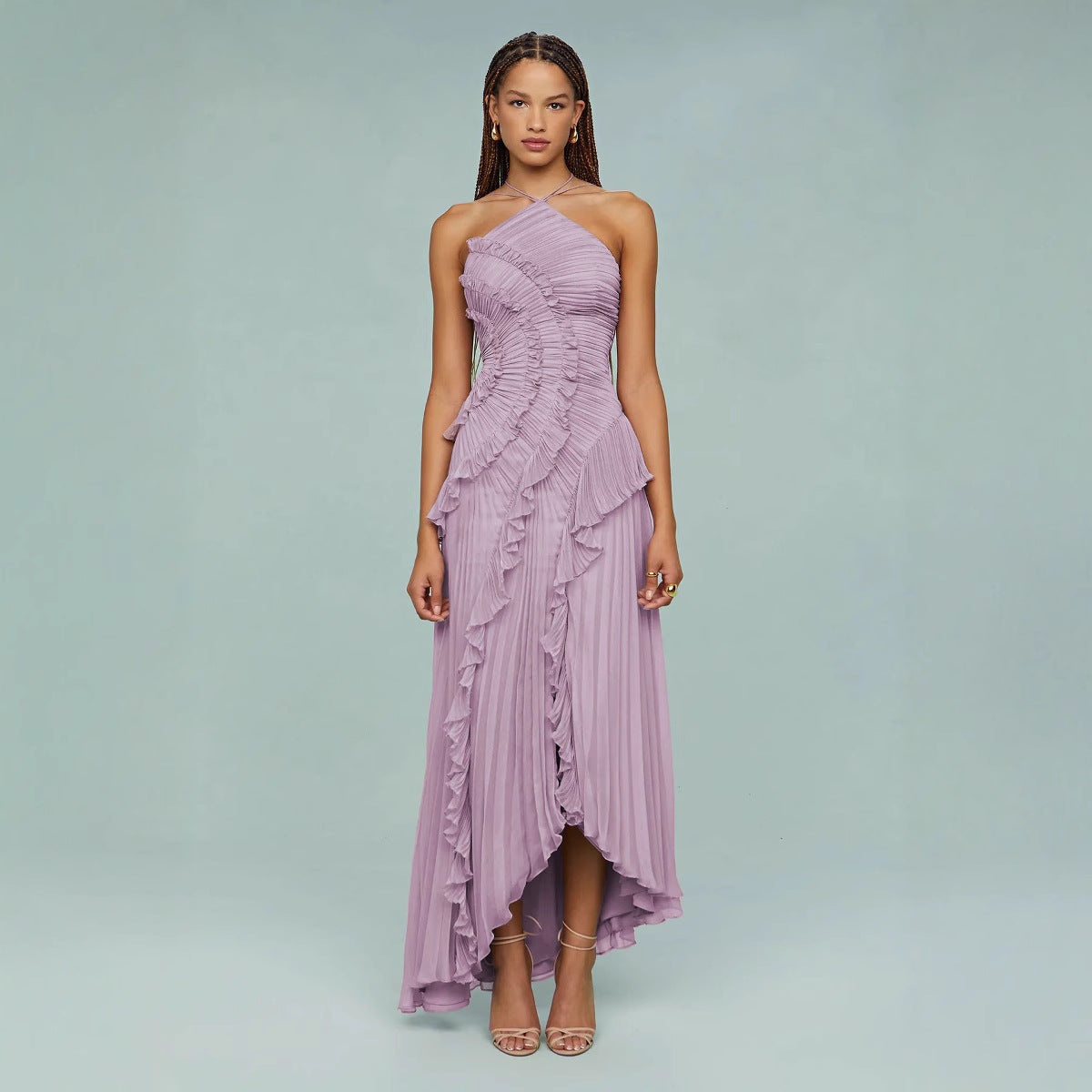 Lila™ | Elegant Lilac Dress