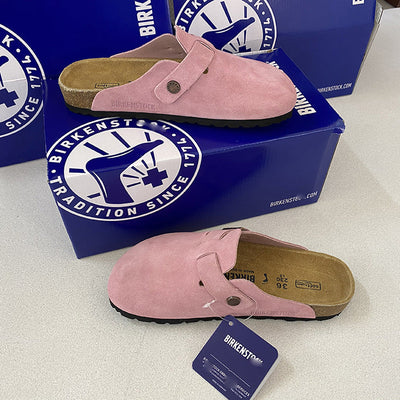 Qomfort™ | Genuine Suede Clogs