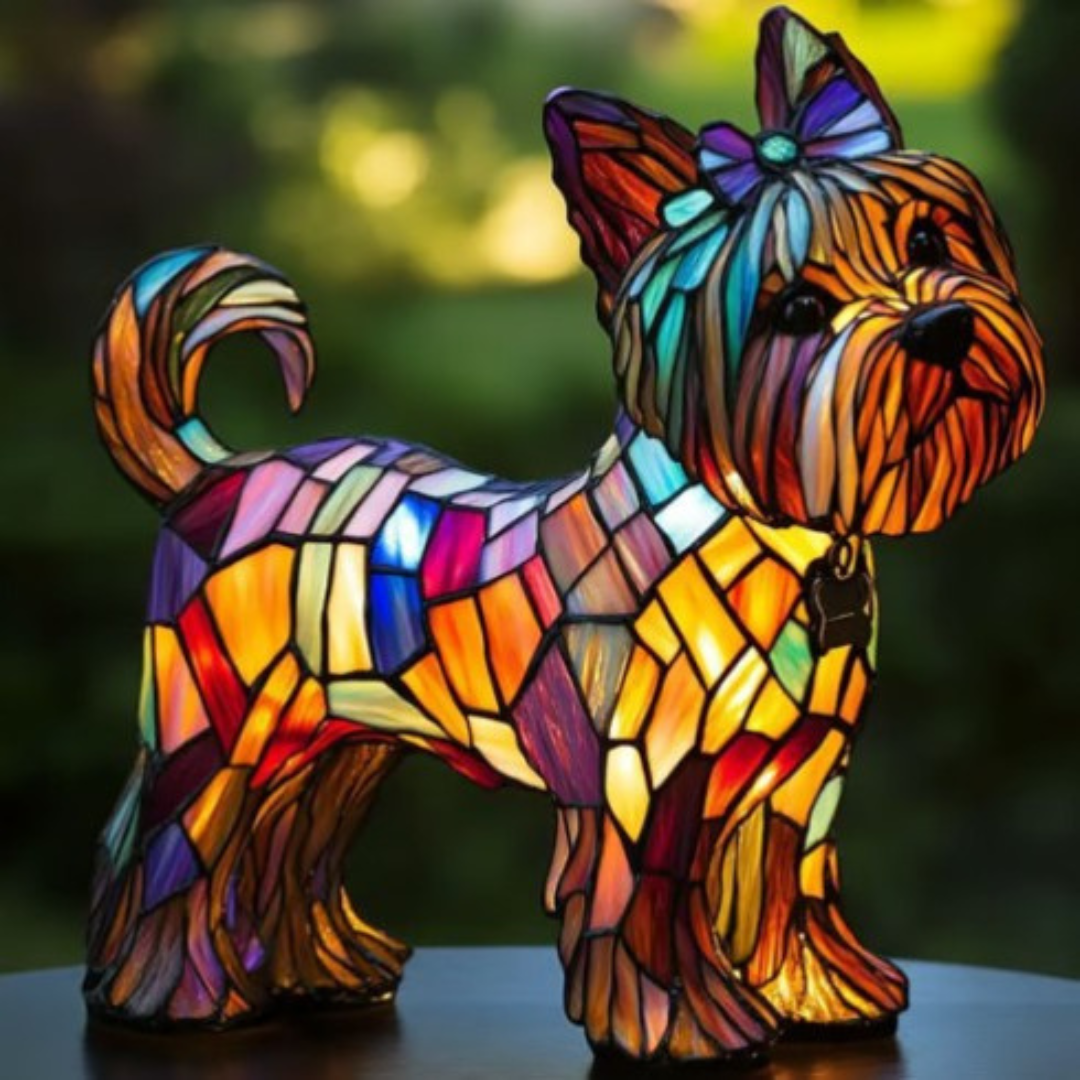 Zouzou | Magic Lamp for Dogs in Colored Glass