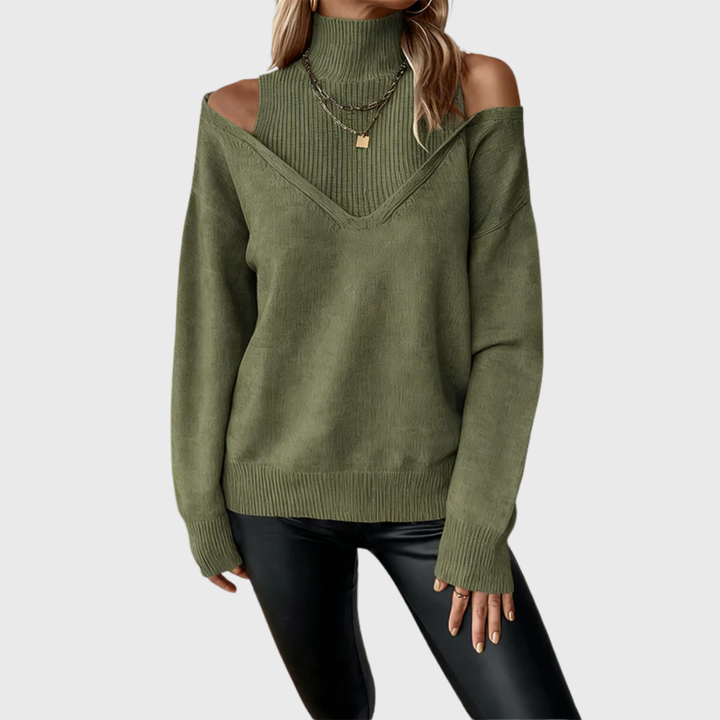 Bianca™ | Elegant Wool Sweater