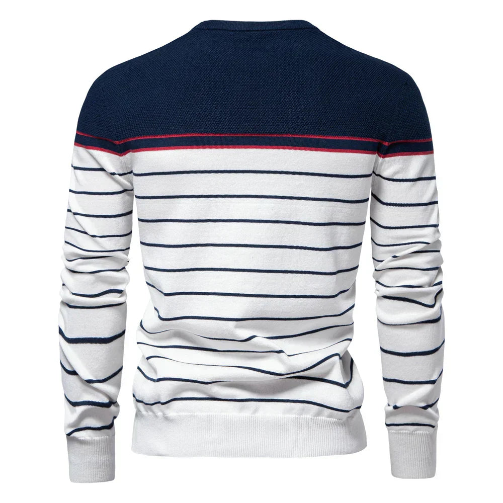 Koelman | Men's Sweater with Striped Pattern