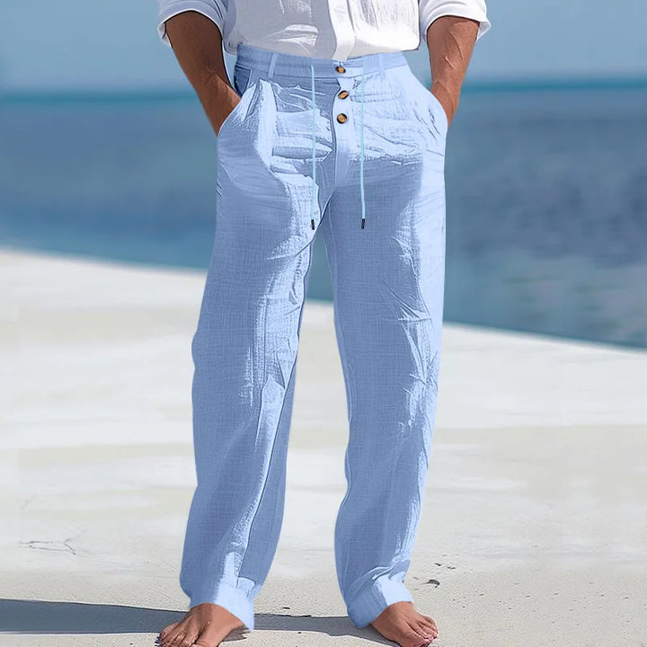 Émile™ | Light Elegant Summer Linen Pants