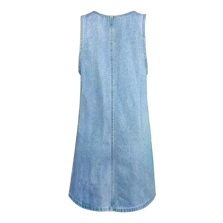 Sophie™ | Practical and Lightweight Denim Summer Dress Summer Dress