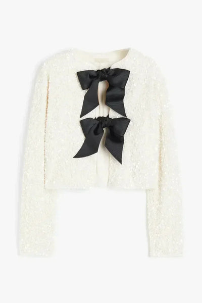 Noria™ | Modern Chic Blouse with Bow Accents