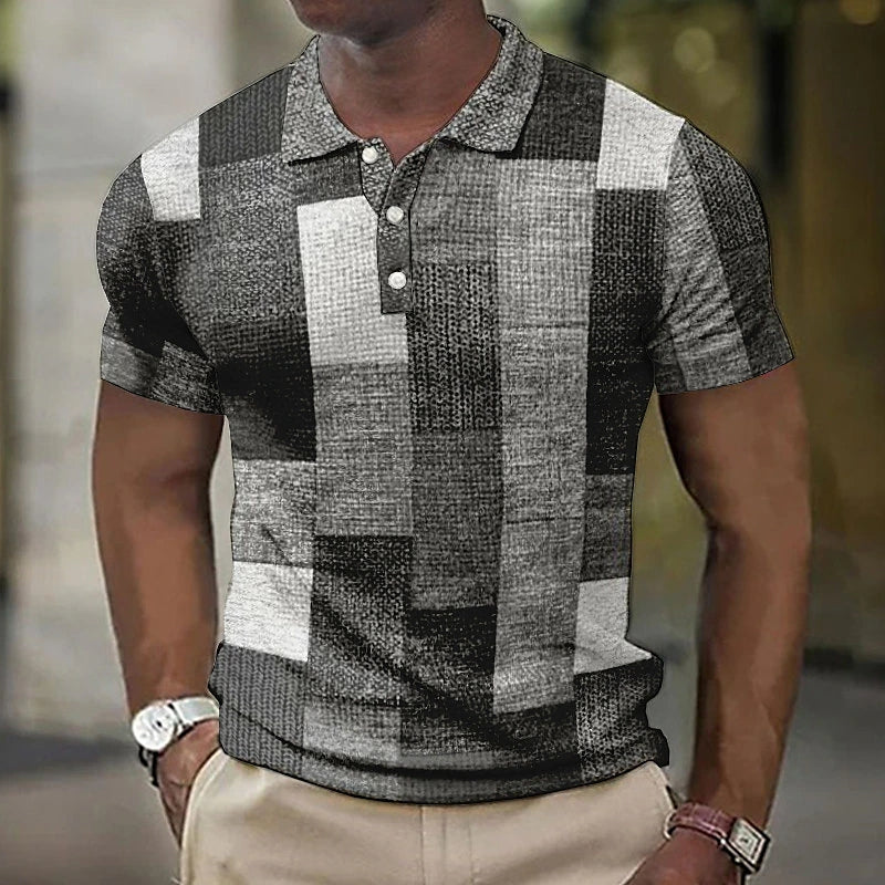 Raffaele™ | Multicolour Polo in Modern Style