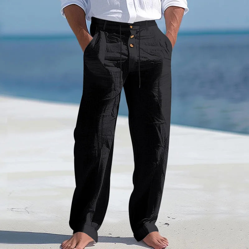Émile™ | Light Elegant Summer Linen Pants