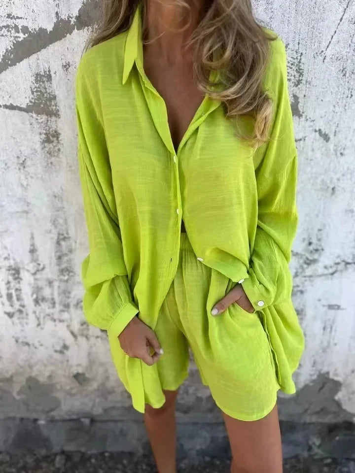 Nora™ | Linen Summer Set