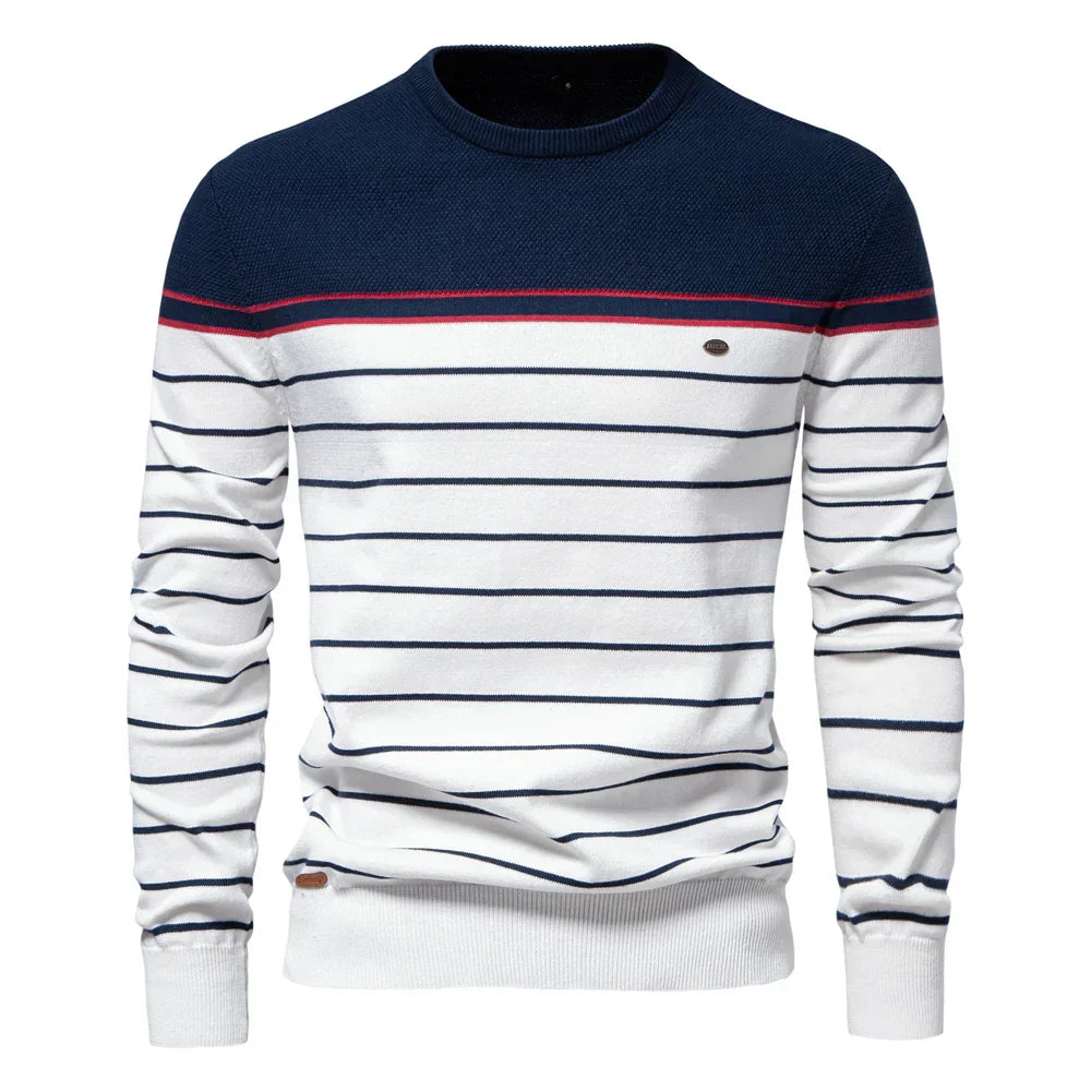 Koelman | Men's Sweater with Striped Pattern