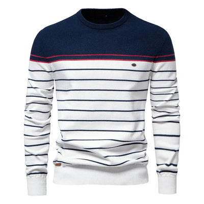 Koelman | Men's Sweater with Striped Pattern