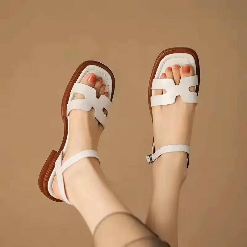 Elena™ | Roman Flat Sandals