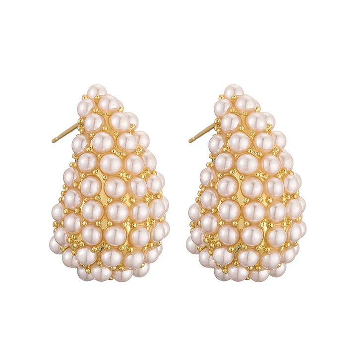 Classic Style Pearl Earrings