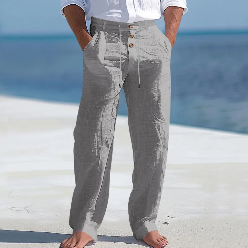 Émile™ | Light Elegant Summer Linen Pants