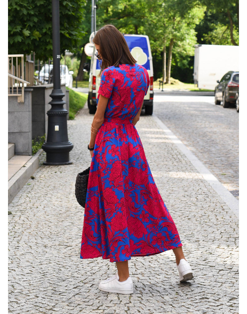 Eva™ | Stylish V-Neck Dress
