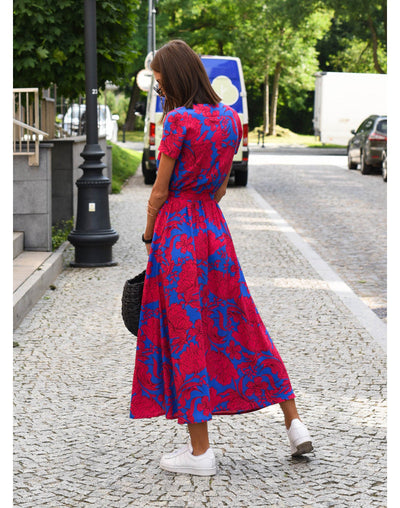Eva™ | Stylish V-Neck Dress