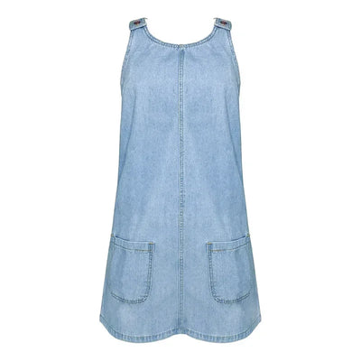 Sophie™ | Practical and Lightweight Denim Summer Dress Summer Dress