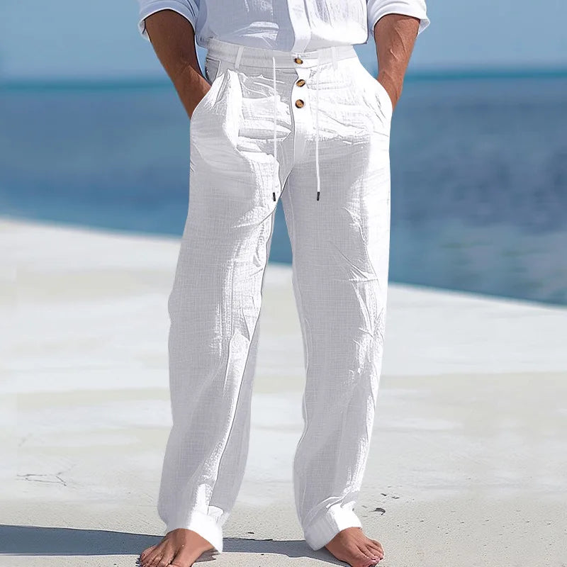 Émile™ | Light Elegant Summer Linen Pants