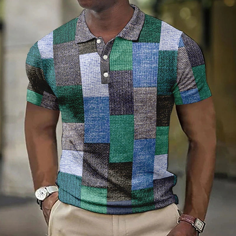 Raffaele™ | Multicolour Polo in Modern Style