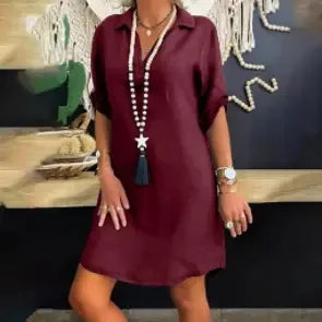 Lyn™ | Linen Summer Dress