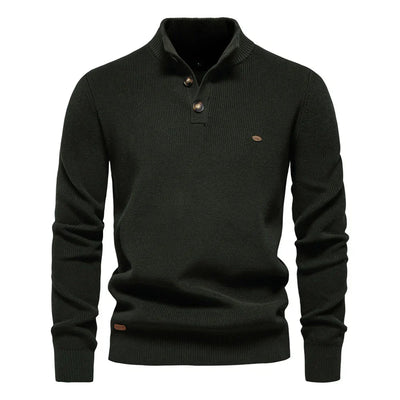 Koelman | Men's Sweater with Button Design