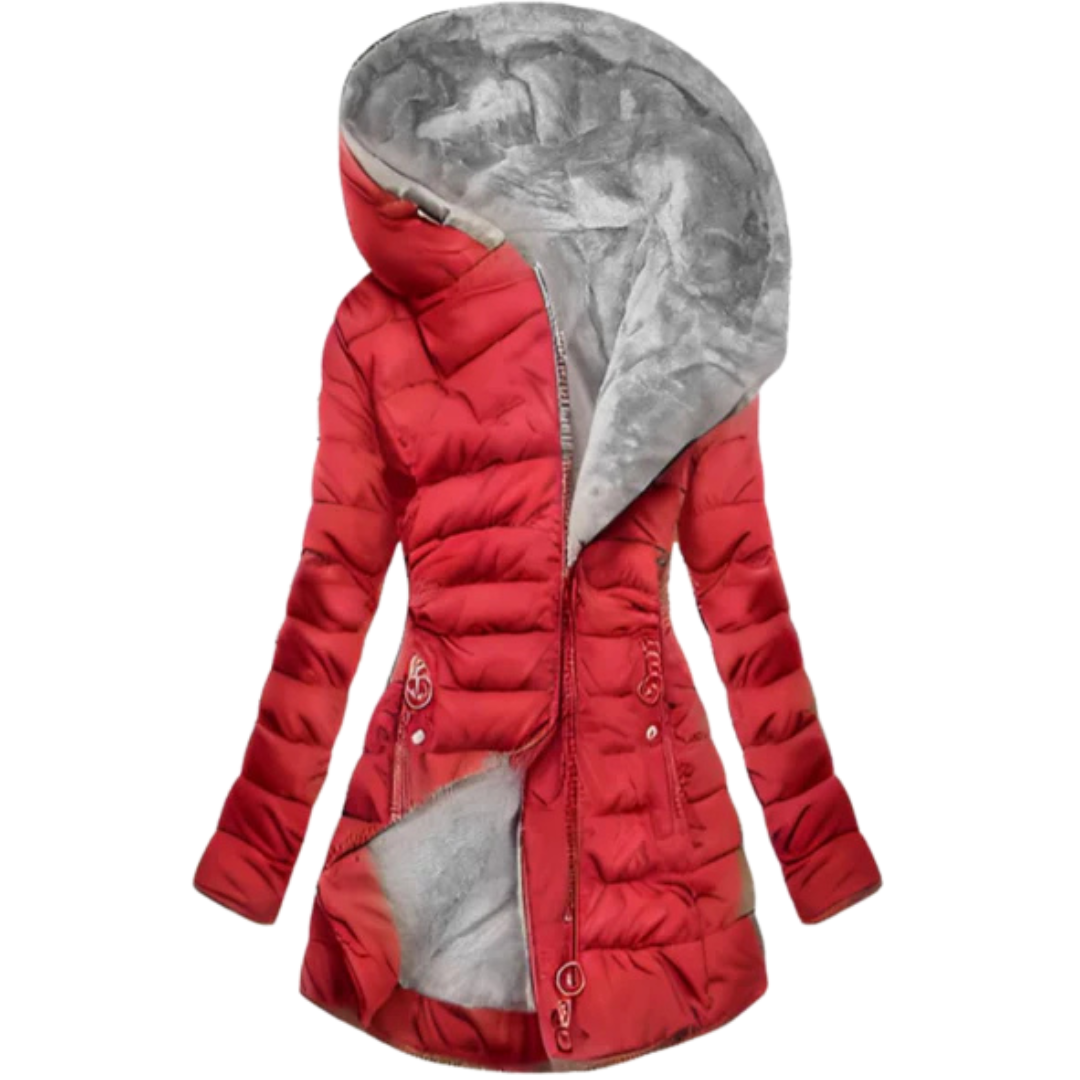 WinterGlam™ | Oversized Hooded Puffer Elegance