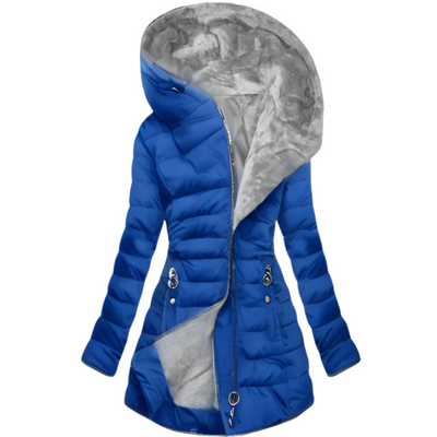 WinterGlam™ | Oversized Hooded Puffer Elegance