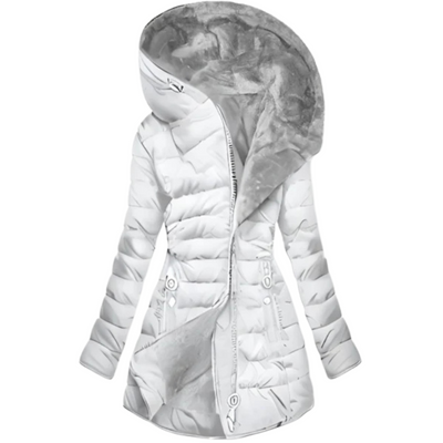 WinterGlam™ | Oversized Hooded Puffer Elegance