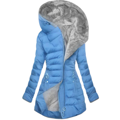 WinterGlam™ | Oversized Hooded Puffer Elegance