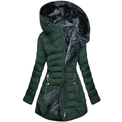 WinterGlam™ | Oversized Hooded Puffer Elegance